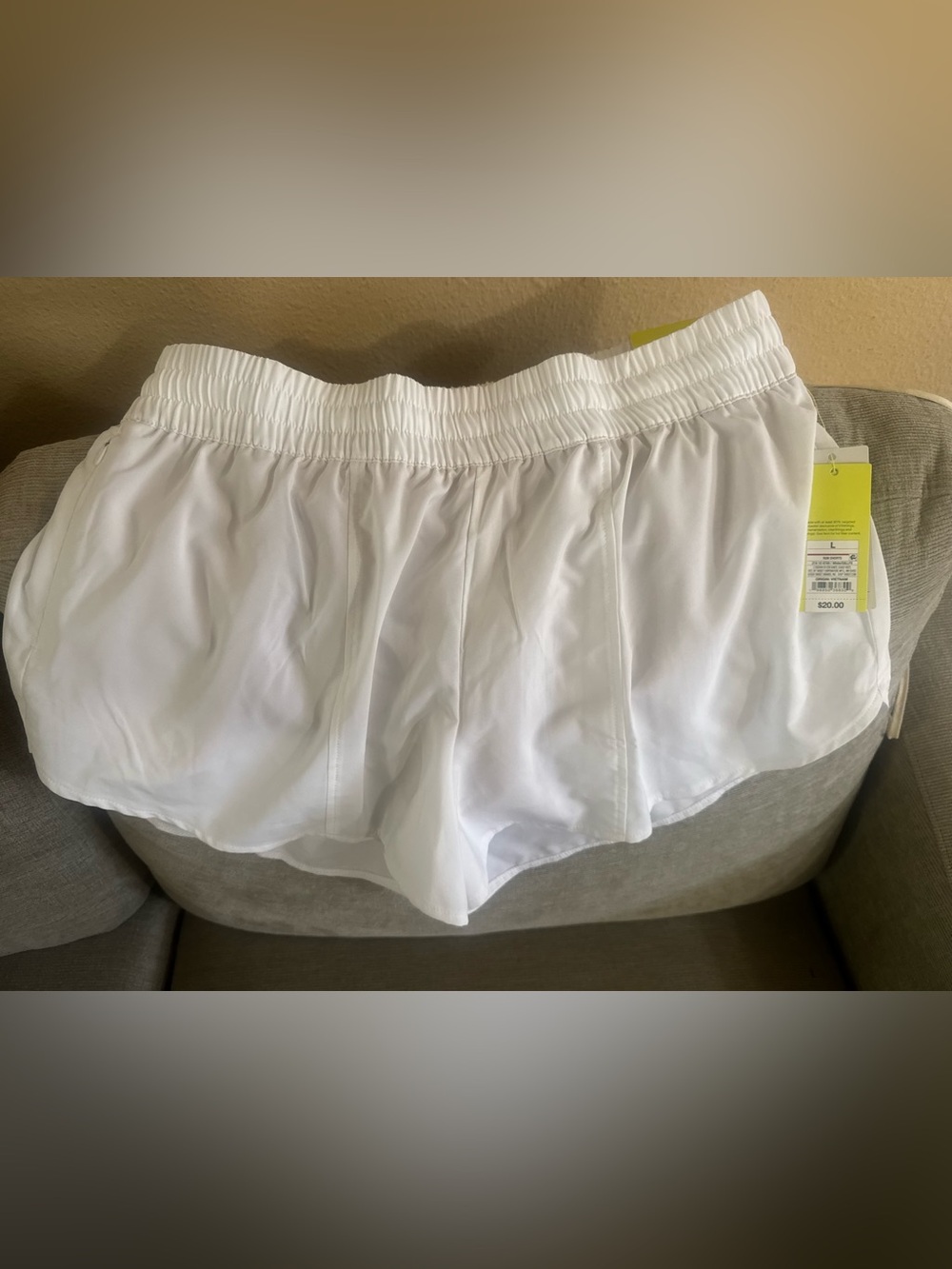 Target White Athletic Running Shorts
